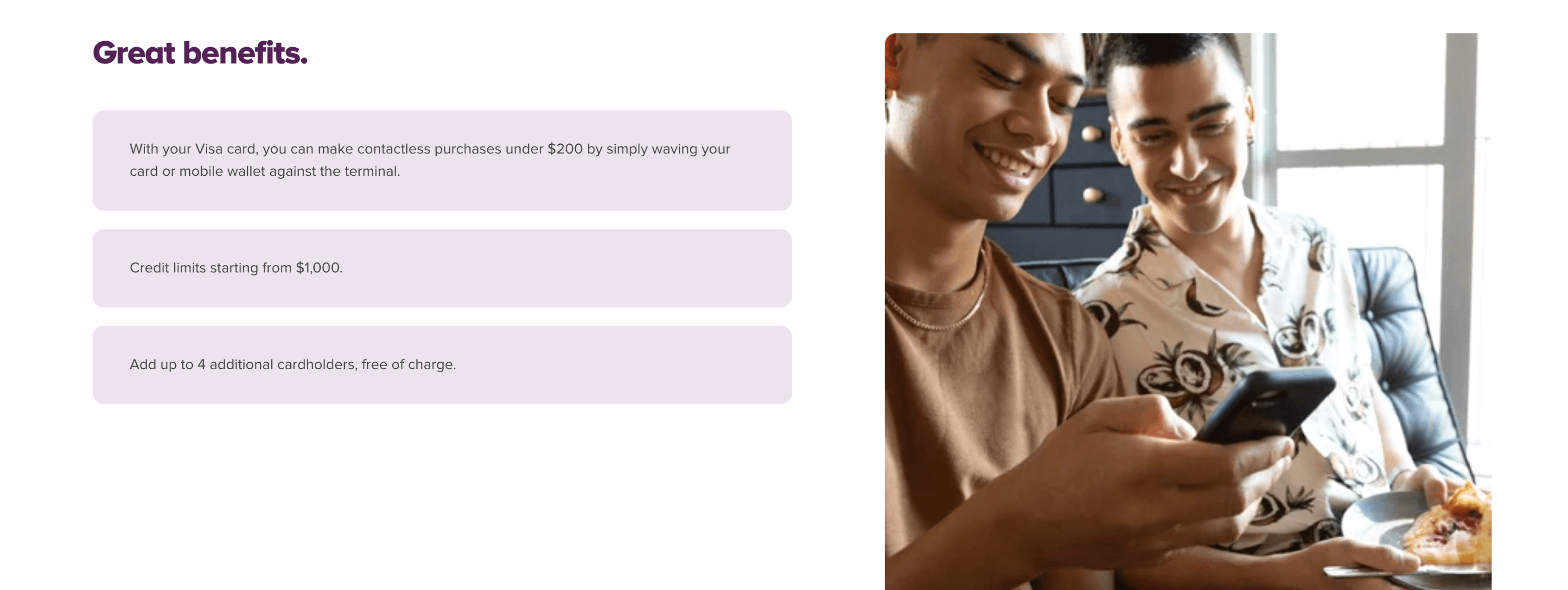 Liberty Trust virtual cards